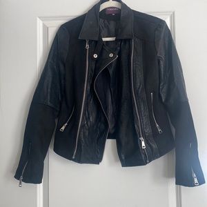 Vigoss leather and suede jacket
